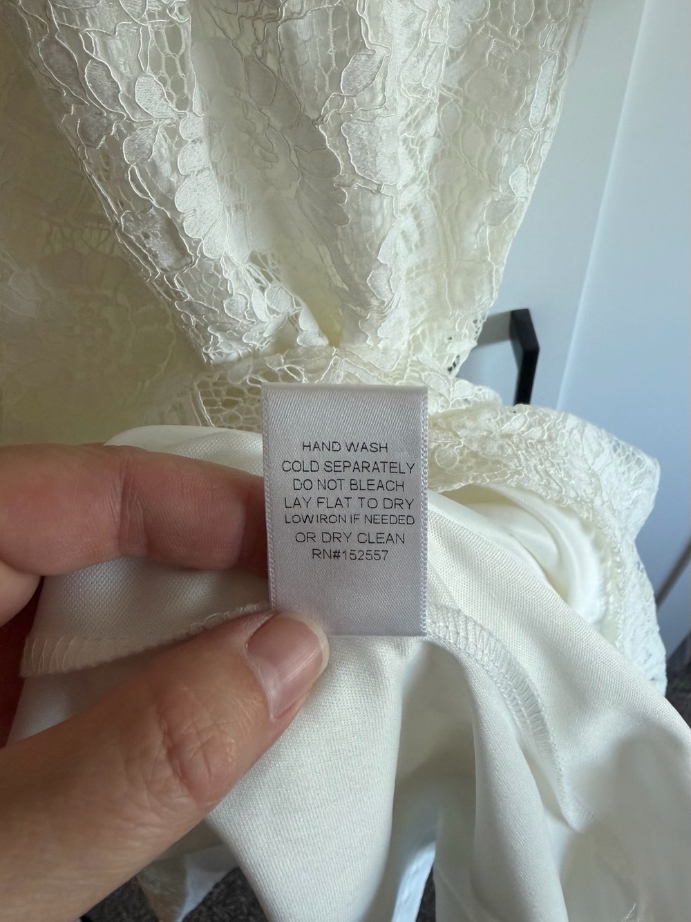 Baltic Born Ivory Lace Midi Dress - Smocked Bodice XXXL - Picture 6 of 7